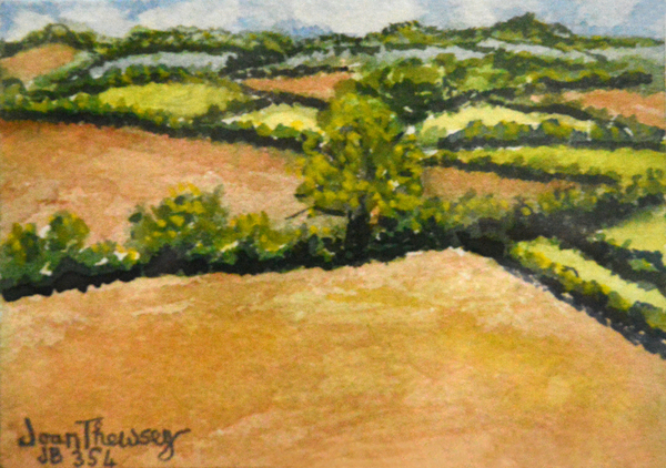 Little Suffolk Landscape von Joan  Thewsey