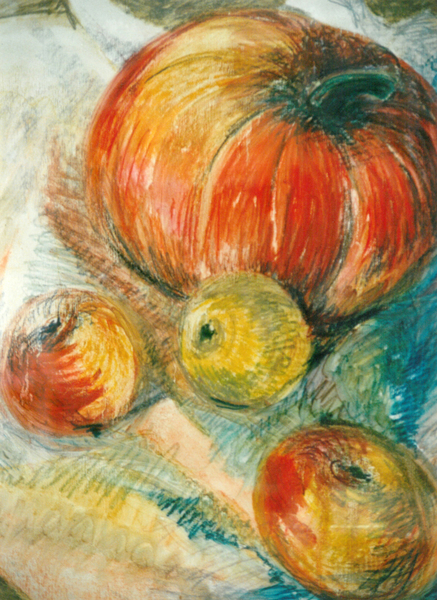 Pumpkin with Apples von Joan  Thewsey