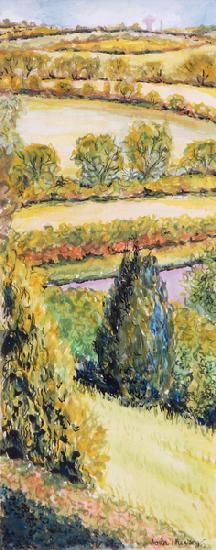 Suffolk Landscape, view from the front window 2000