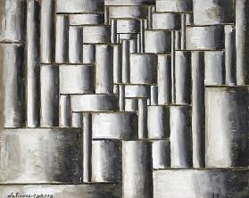 Composición abstracta tubular, 1937 1937
