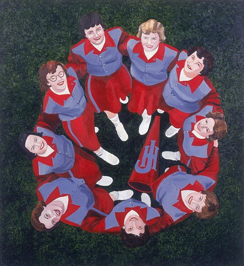 Circle, 2000 (oil on panel)  von Joe Heaps  Nelson