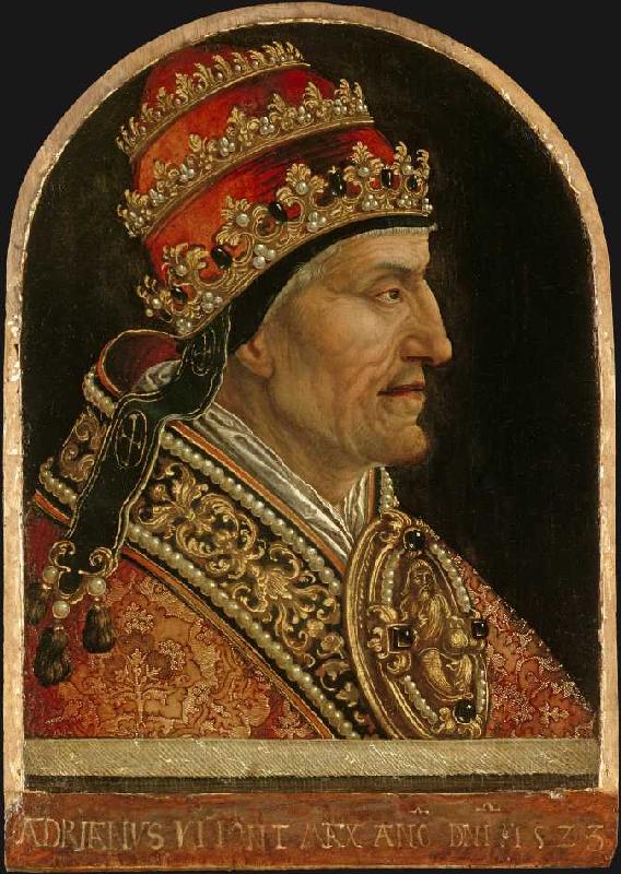 Papst Hadrian VI von Jörg Breu