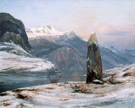 Winter am Sognefjord 1827