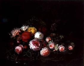 Roses in a Landscape