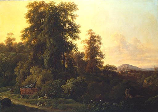 Arkadische Landschaft von Johann Christian Klengel