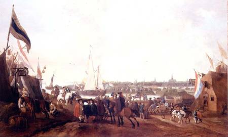 View of Hulst, Zeeland von Johann Georg Meyer von Bremen