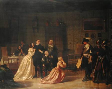 The Arrest of a Patrician During the Thirty Year War von Johann Geyer