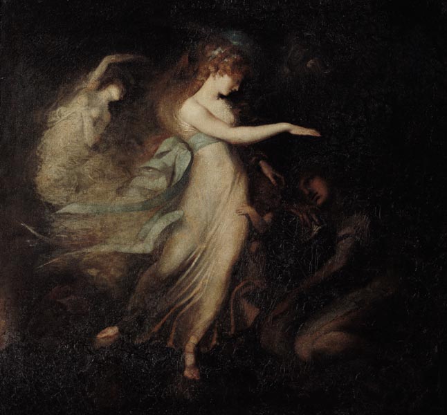 Feenkönigin erscheint Arthur1785 von Johann Heinrich Füssli