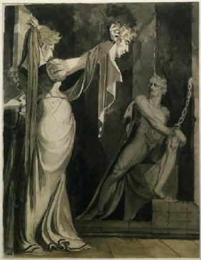 Kriemhild zeigt Haupt Gunth