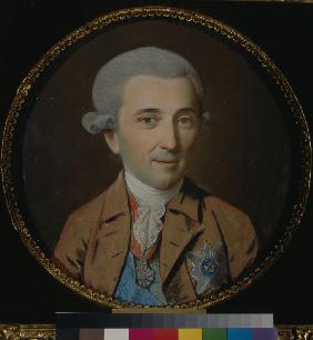 Porträt von Fürst Nikolai Iwanowitsch Saltykow (1736-1816)