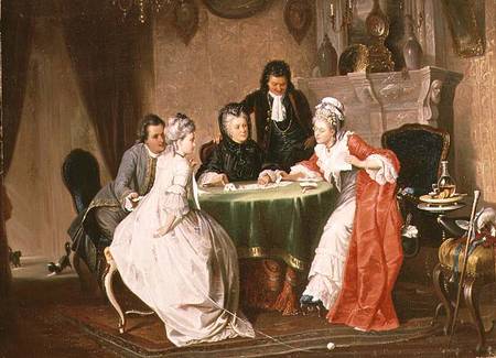The Card Game von Johann Joseph Geisser