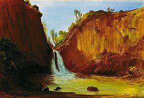 Der Wasserfall von Regla. um 1832