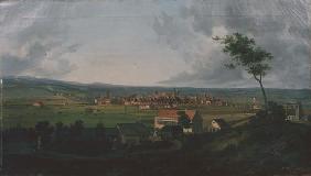 Stadtansicht von Villingen 1847