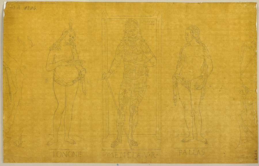 Figuren aus der griechischen Mythologie von Johann Anton Ramboux