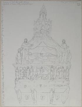 Grabmonument des Kardinals Riccardo Petroni in der Cattedrale di Santa Maria Assunta in Siena