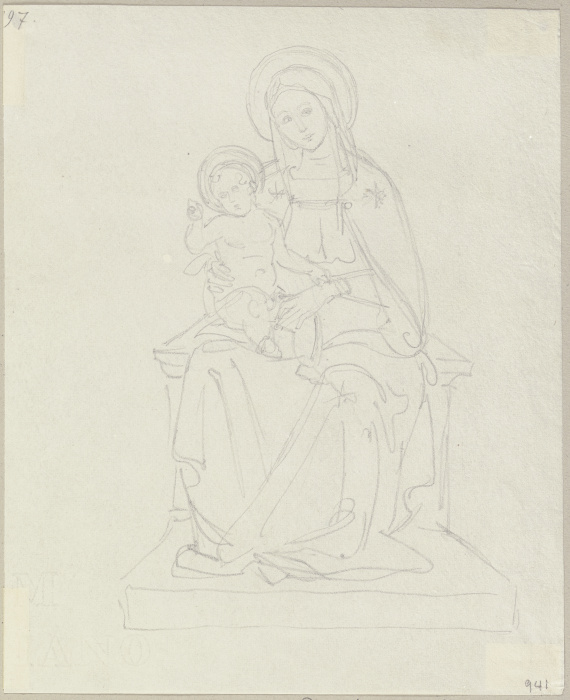 Maria mit Kind von Johann Anton Ramboux