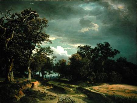 The Path on the Edge of the Wood von Johann Wilhelm Schirmer