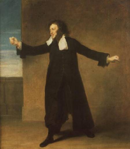 Charles Macklin (c.1697-1797) as Shylock in 'The Merchant of Venice' by William Shakespeare at Coven von Johann Zoffany