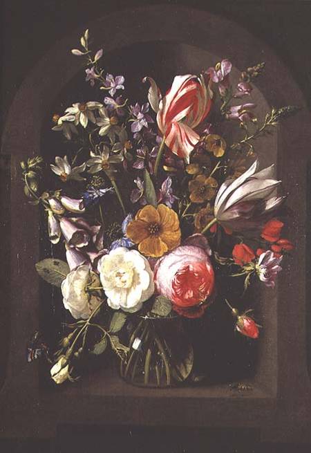 Roses, Tulips and other Flowers von Johannes Antonius van der Baren