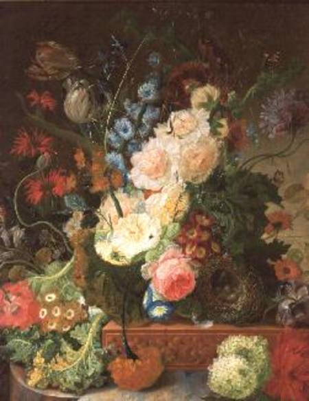 Still Life of Flowers von Johannes Hendrick Fredriks
