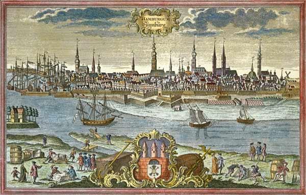 Hamburg um 1750