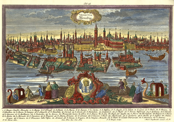 Venedig von Johann Georg Ringlin