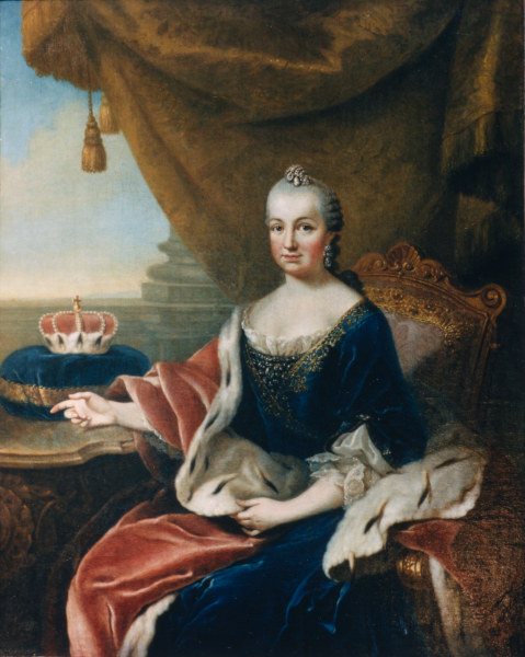 Maria Elisabeth Auguste von der Pfalz von Johann Georg Ziesenis
