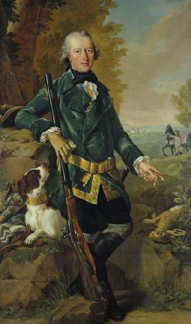 Bildnis Freiherr Emilius Ulrich von Donop 1765