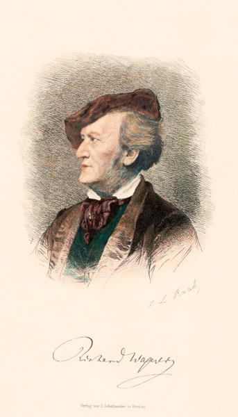 Richard Wagner, Komponist von Johann Leonhard Raab