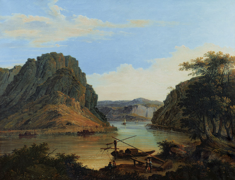 Der Loreley-Fels von Johann Ludwig Bleuler