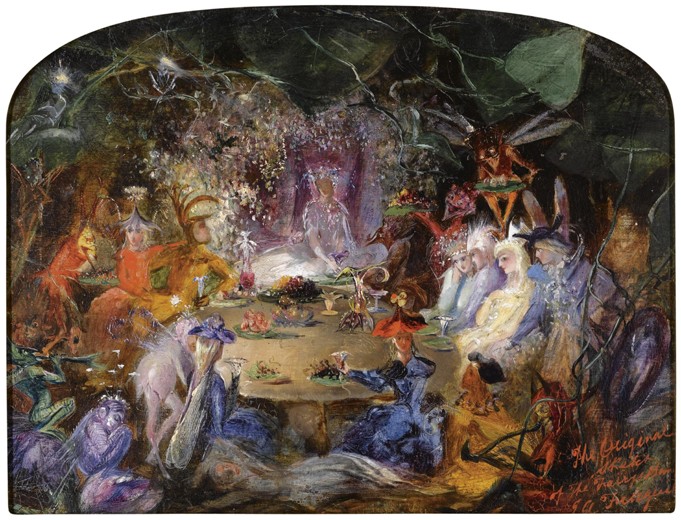 The Fairy's Banquet von John Anster Fitzgerald