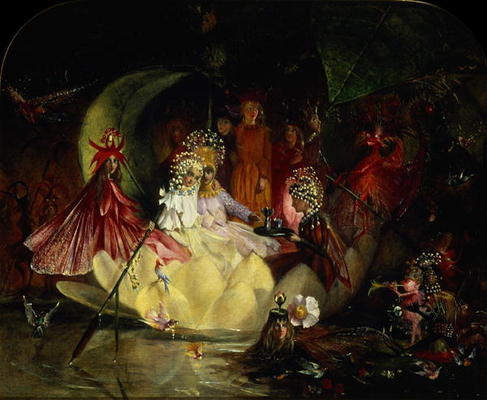 The Marriage of Oberon and Titania von John Anster Fitzgerald