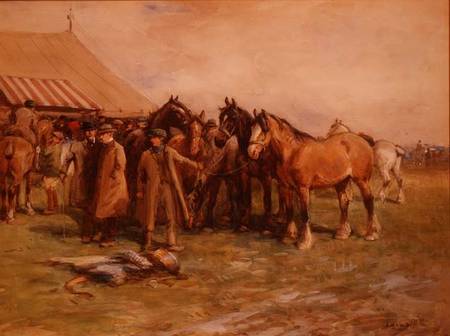 Horse Fair von John Atkinson