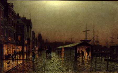 Liverpool Docks von John Atkinson Grimshaw