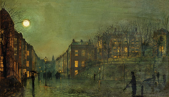View of Hampstead von John Atkinson Grimshaw