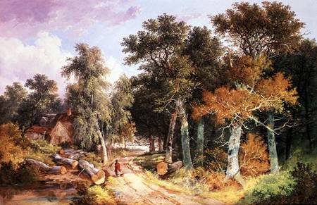 Country Landscape von John Berney Ladbrooke