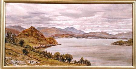 Looking Out of Loch Corrie von John Brett