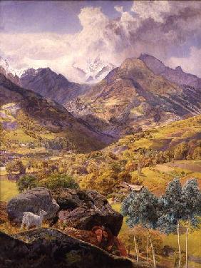The Val d'Aosta 1858
