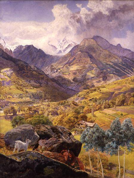 The Val d'Aosta von John Brett