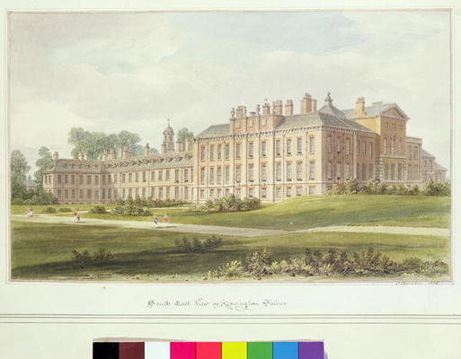 South East View of Kensington Palace, 1826 (w/c on paper) von John Buckler