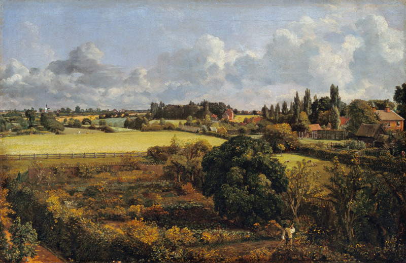 Golding Constable's Kitchen Garden von John Constable