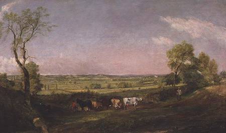 Dedham Vale: Morning von John Constable