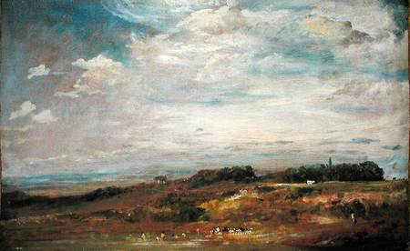 Hampstead Heath with Bathers von John Constable