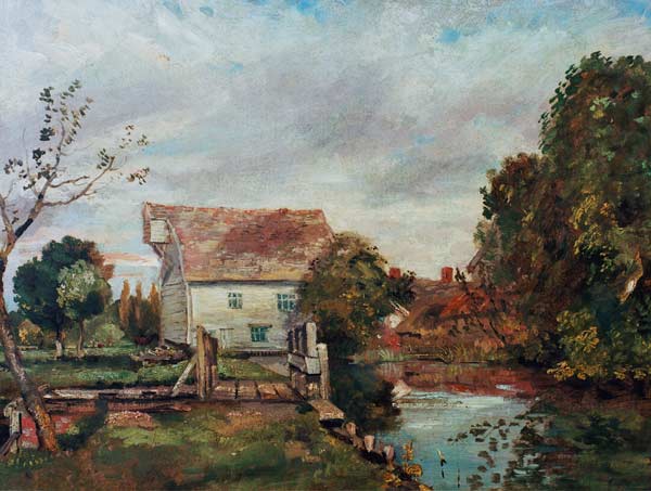 Constable / Mill by the River Stour von John Constable