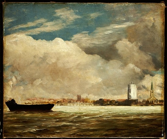 On the Thames near Battersea Bridge, c.1816 von John Constable