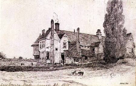 Overbury Hall, Suffolk von John Constable