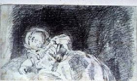 A baby (possibly Maria Louisa Constable)