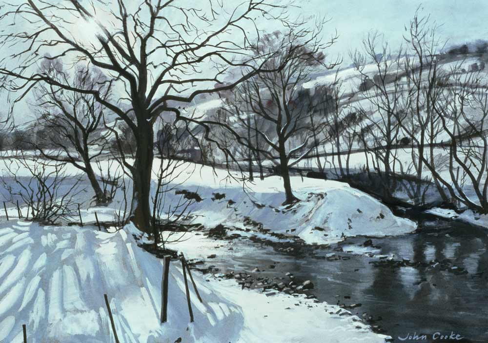 Winter River von John  Cooke