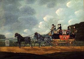 The Royal Mail Coach, London to Birmingham 1810