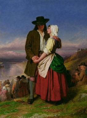The Parting of Evangeline and Gabriel c.1870